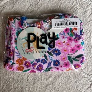 Little Sleepies Sweet Pea Bubble Romper - Pink and Purple Floral